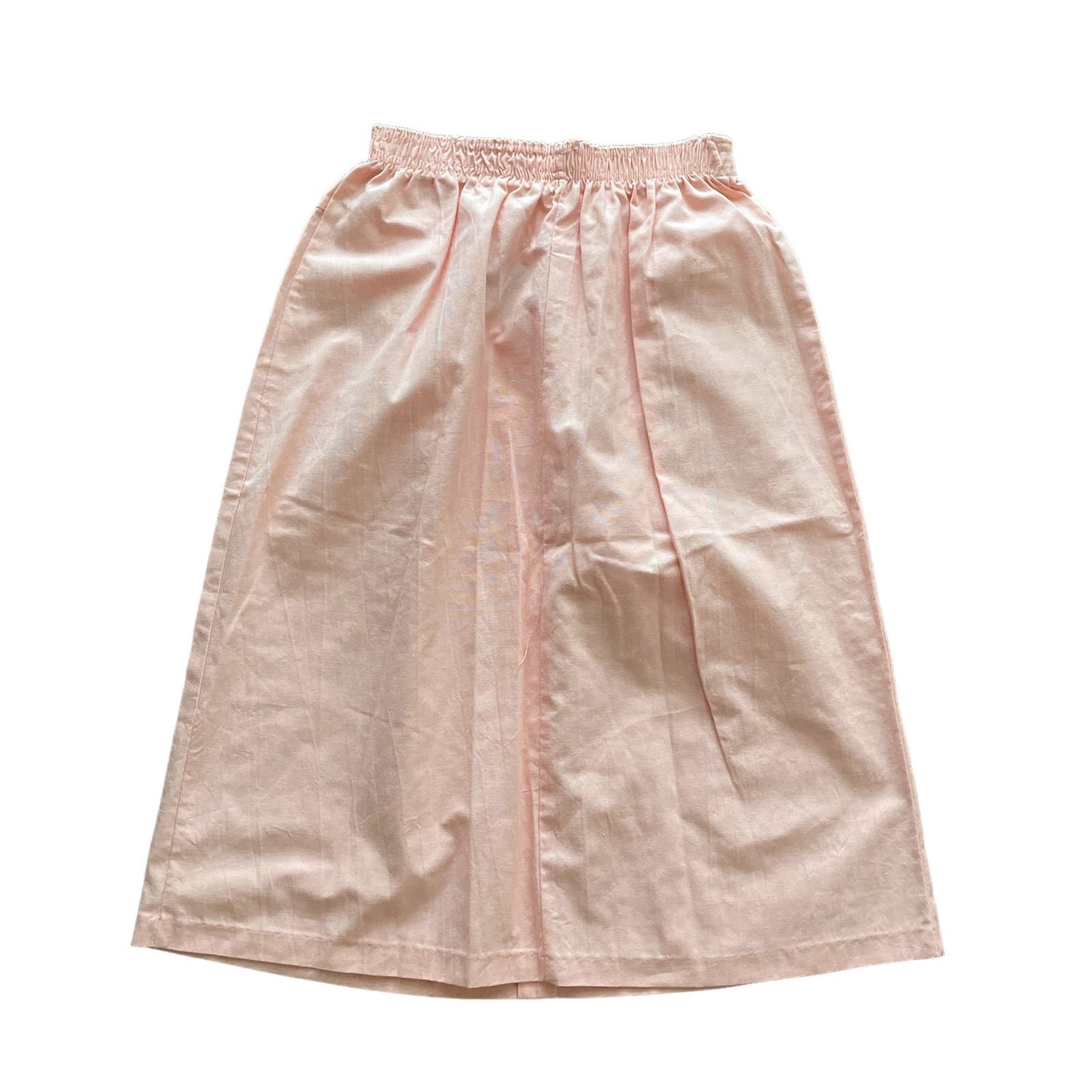 90s Deadstock Baby Pink A-line Skirt 12