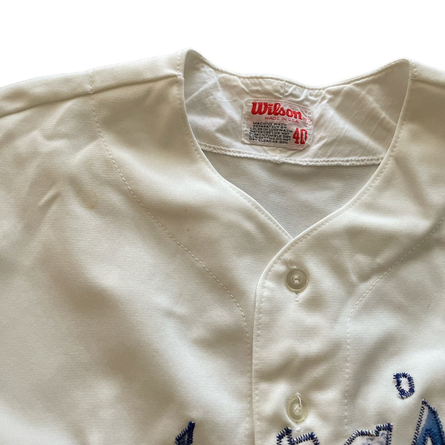 80s Cobra's Button Up Baseball Jersey L