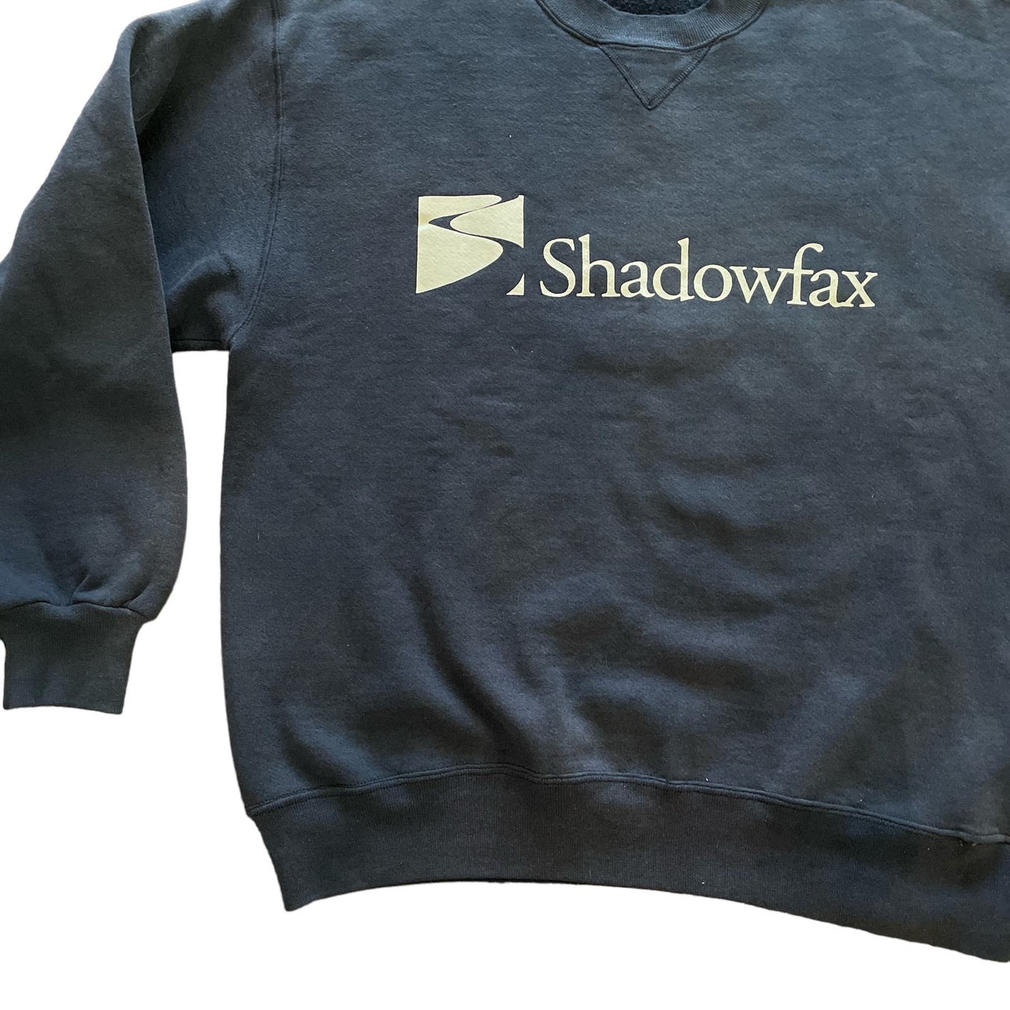 90s Navy Shadowfax Graphic Pullover Sweatshirt M/L