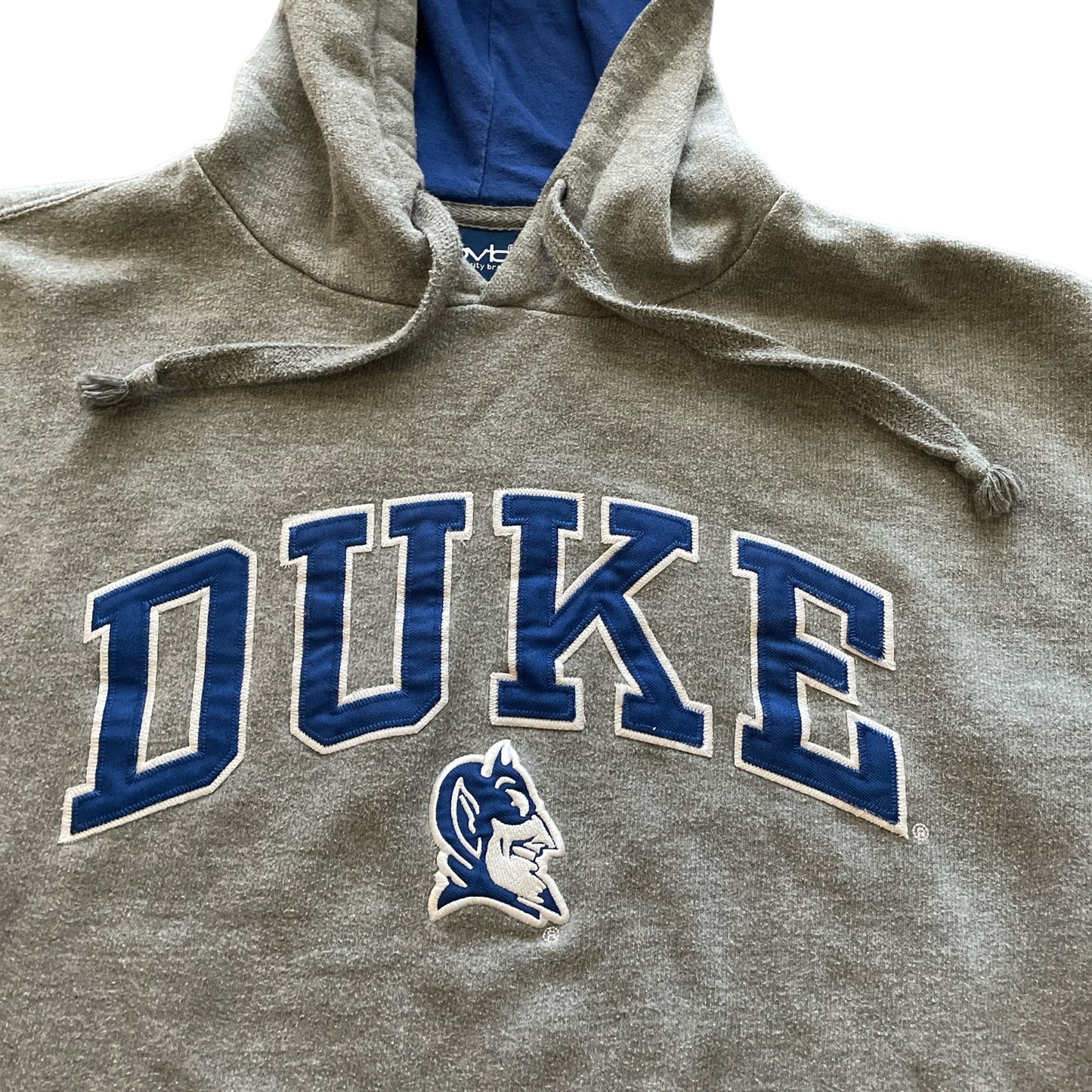 00s DUKE Blue Devils Gray Hoodie L/XL